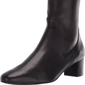 New! STUART WEITZMAN 60 MM Black Ernestine Stretch Booties Size 11.5